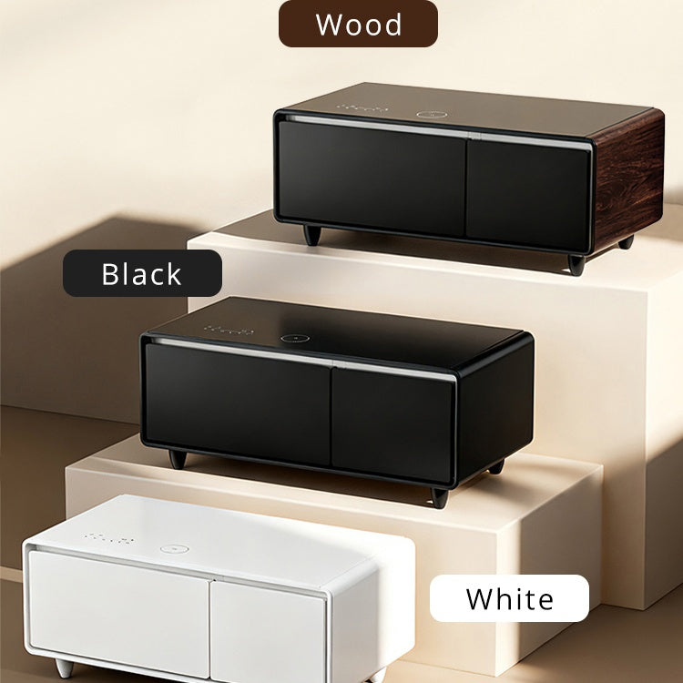 Wooden TB90 Max Coffee Table Cooler with Speaker