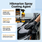 Car Nano Ceramic Coating Spray Kit, Hydrophobic Waterproof Paint Shield, Simple to Apply, Comes With Microfiber Towel for Bright Car Finish