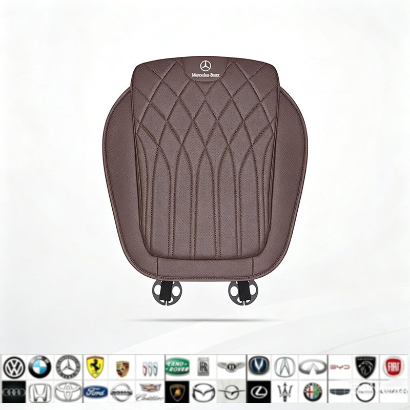 Premium Luxury Car Seat Cushion Set, Breathable Perforated Design, Anti-Slip Ergonomic Seat Covers, Widely Compatible With Sedans And SUVs