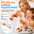 DIY Silicone Lollipop Popsicle Mold – Fun Spherical Ice Pop Maker for Homemade Frozen Treats