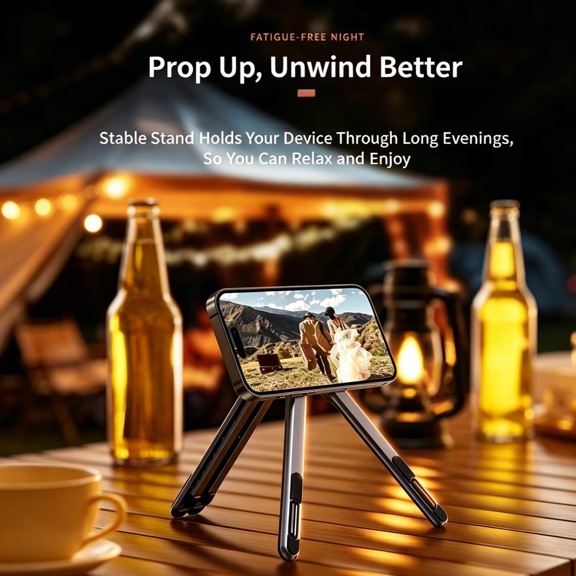 Multi-Function Foldable Magnetic Stand, Tablet & Phone Adjustable Support, Portable Aviation Aluminum Multi-Angle Desktop Holder for Office, Drawing, Travel & Vlogging