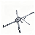 Multi-Function Foldable Magnetic Stand, Tablet & Phone Adjustable Support, Portable Aviation Aluminum Multi-Angle Desktop Holder for Office, Drawing, Travel & Vlogging