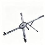 Multi-Function Foldable Magnetic Stand, Tablet & Phone Adjustable Support, Portable Aviation Aluminum Multi-Angle Desktop Holder for Office, Drawing, Travel & Vlogging