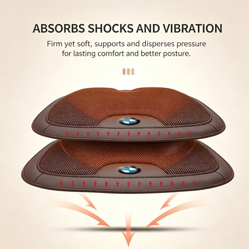 Car Memory Foam Seat Cushion, Breathable 3D Honeycomb Mesh Auto Seat Pad for Most Sedan SUV Truck