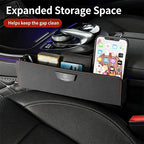 Car Seat Gap Filler Organizer, Multifunctional Center Console Gap Organizer Suitable for Storing Mobile Phones, Keys, and Cards