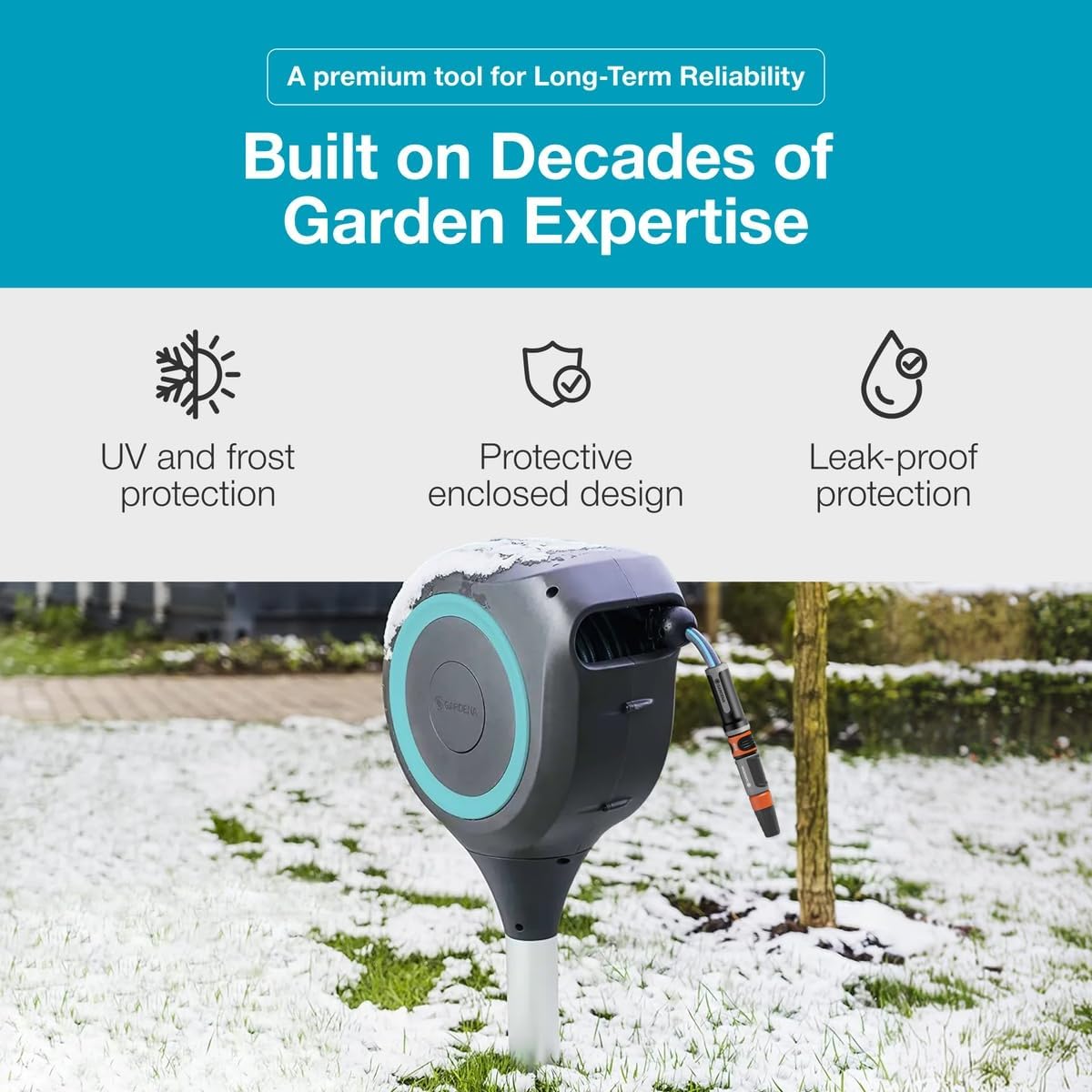 Automatic Retractable Garden Hose Reel