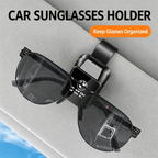 Car Sunglasses Holder Universal Auto Sun Visor Eyeglasses Clip Car Interior Accessories for Most Vehicles