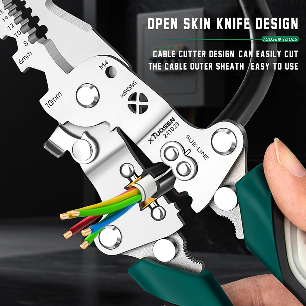 14 in 1 Multifunctional Wire Stripper Pliers Upgrade Version