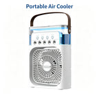 Portable Evaporative Air Cooler, Personal Mist Cooling Fan with 5 Spray Modes for Bedroom, Office, Dorm, Travel