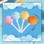 DIY Silicone Lollipop Popsicle Mold – Fun Spherical Ice Pop Maker for Homemade Frozen Treats
