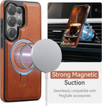 For Samsung Galaxy Case with Stand Compatible Magsafe