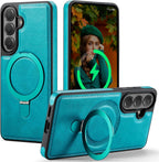For Samsung Galaxy Case with Stand Compatible Magsafe