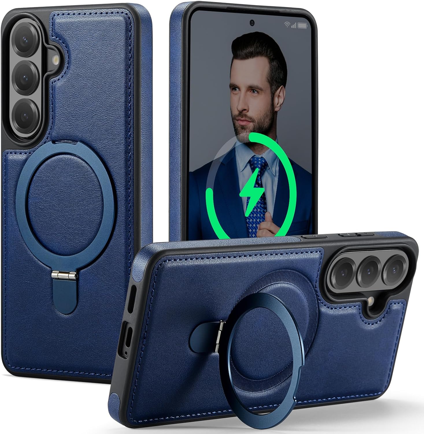 For Samsung Galaxy Case with Stand Compatible Magsafe