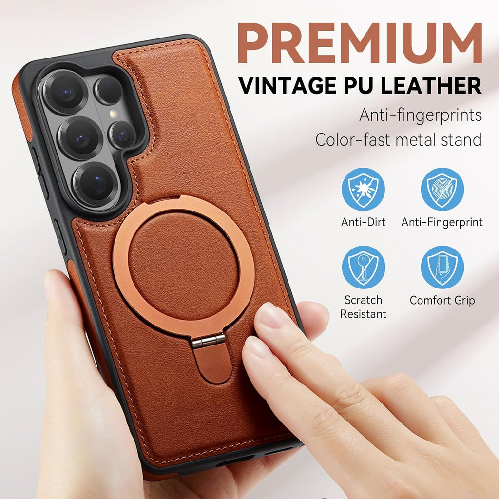 For Samsung Galaxy Case with Stand Compatible Magsafe