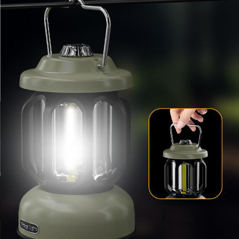 Horseshoe LED Dimmable Battery Camping Light With Hook
