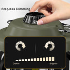 Horseshoe LED Dimmable Battery Camping Light With Hook