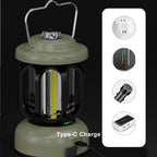 Horseshoe LED Dimmable Battery Camping Light With Hook