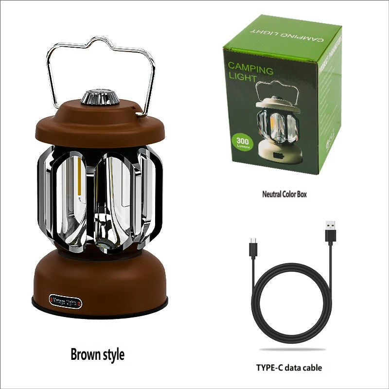 Horseshoe LED Dimmable Battery Camping Light With Hook