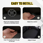 Breathable and non-slip viscose fiber car seat covers, suitable for all seasons, including sedans, SUVs, and trucks